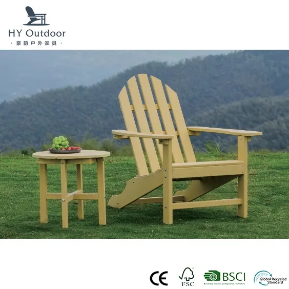 Silla Adirondack: un diseño clásico para el ocio al aire libre.